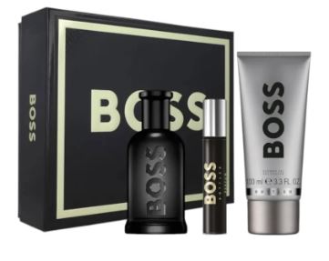 Estuche Hugo Boss Bottled Hombre Parfum 3Pz Perfume 100ml + Perfume Mini + Gel De Ducha